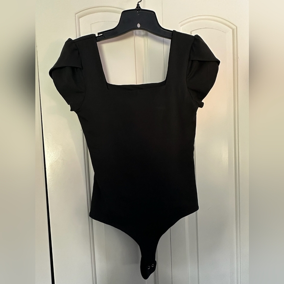 PinkMStyle Black Bodysuit - Picture 1 of 3